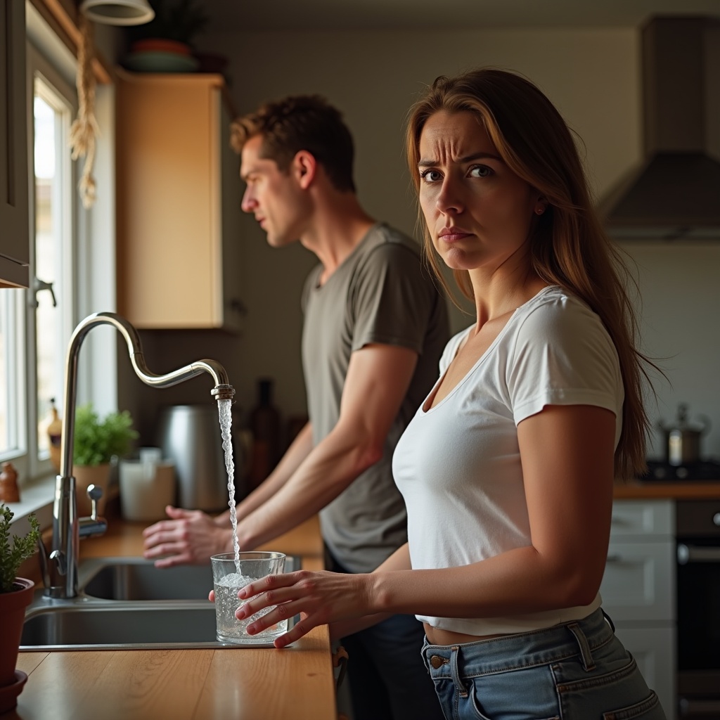 Family without running water